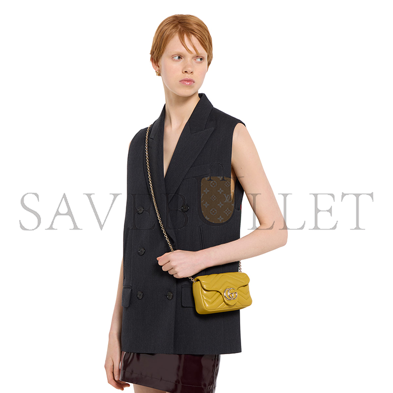 GUCCI GG MARMONT MINI SHOULDER BAG 841290 (16.5*9.5*4.5cm)